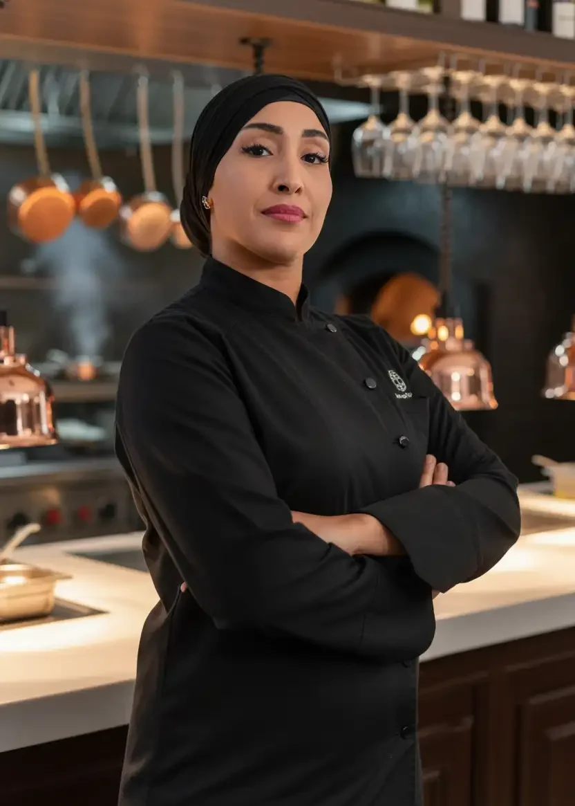 Photo de notre cheffe_asmaa dime_riad asmaa