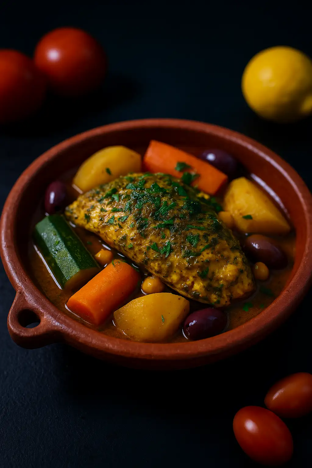 Tajine de poisson – saveurs marines marocaines