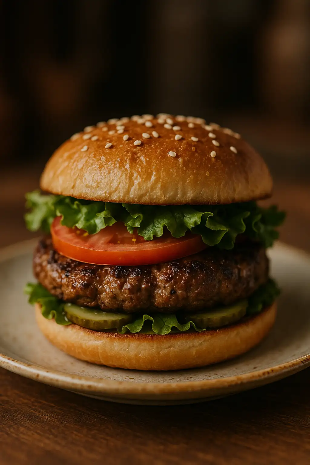 Burger au bœuf – recette maison gourmande